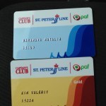 Пластиковые карточки для St.Peterline